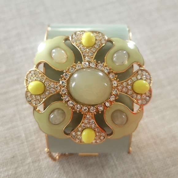 J. Crew Enamel Bracelet/Cuff, EUC - Picture 3 of 8